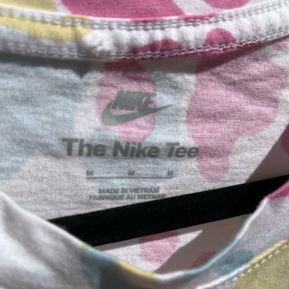 Men's Nike T-Shirt Multicolor Sports Mushrooms M Crew Psychedelics Art Trip 60s - Picture 12 of 14